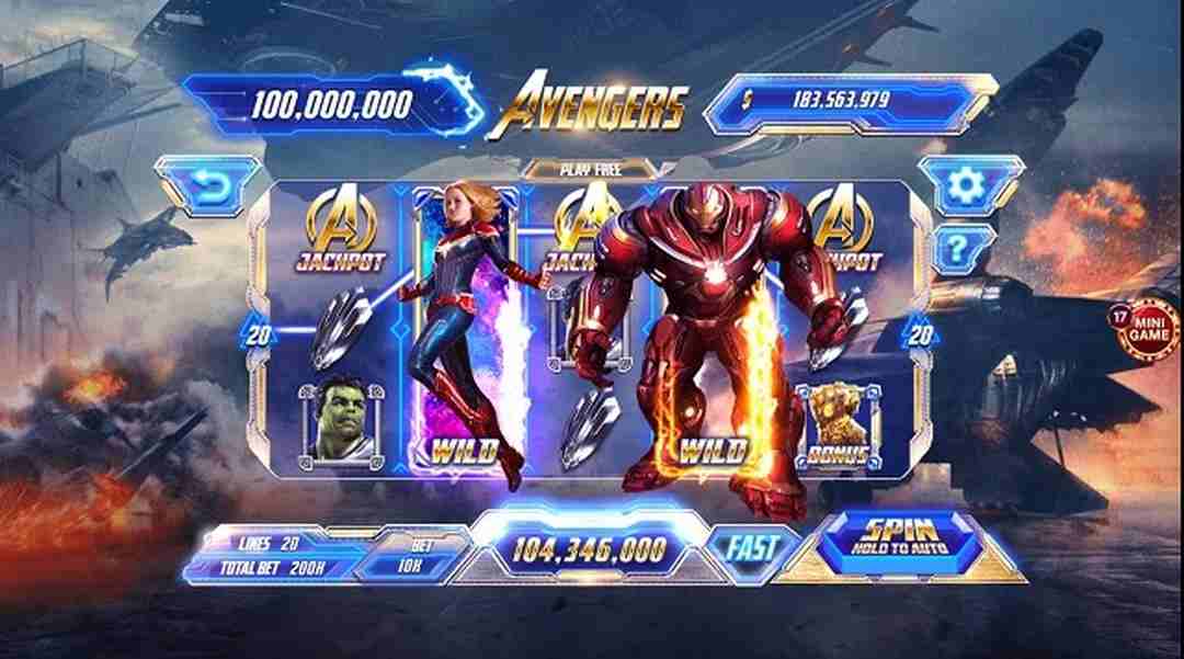 Review Zowin - Avengers là trò chơi lấy cảm hứng từ các vị anh hùng