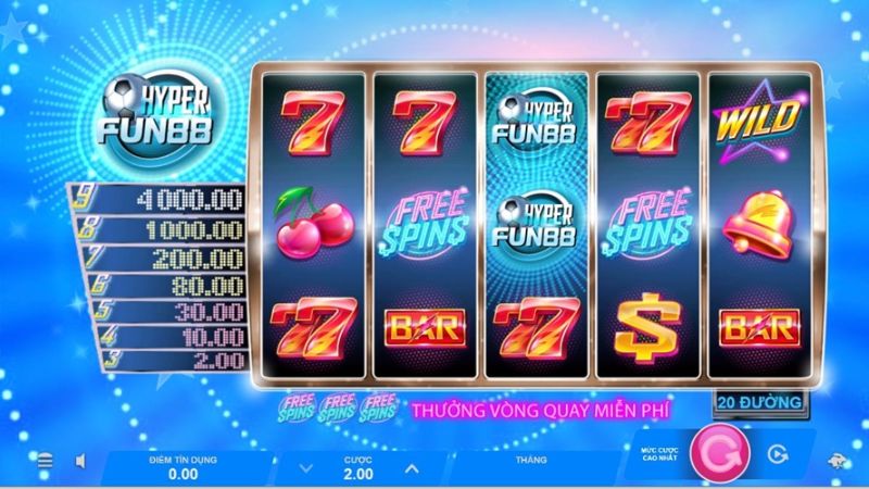 Cách tham gia đặt cược game slot tại Fun88 vô cùng đơn giản